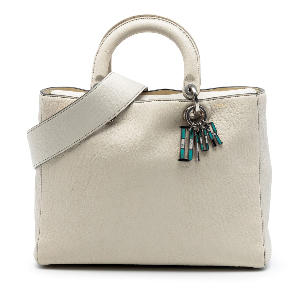 Dior Large Canyon Grained Lambskin Lady #278694D13B